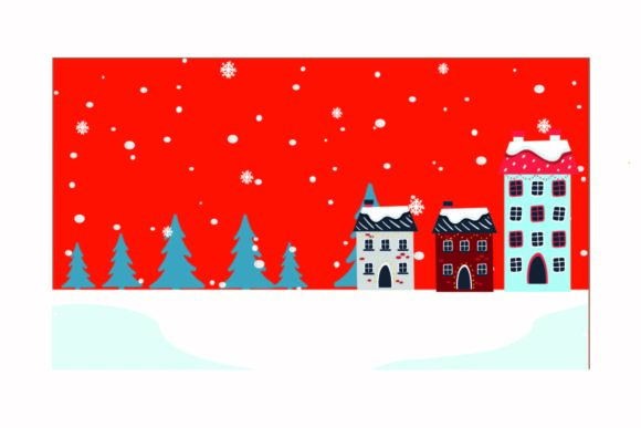 Christmas Background Illustration Simple Graphics Review