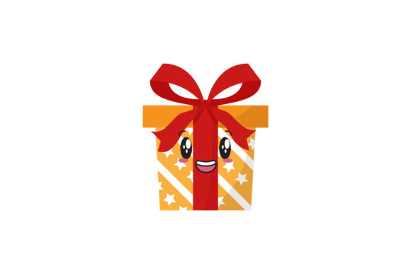 Christmas Cute Gift Box Vector: Graphics & Illustrations Review