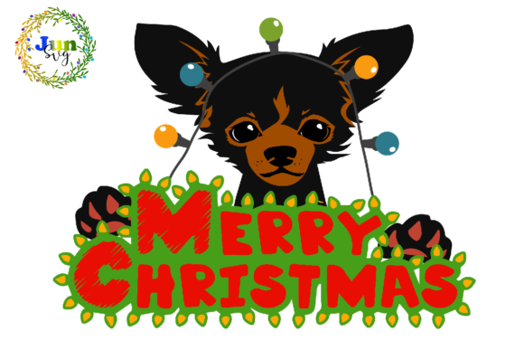 Christmas Dog Gift Vector Clipart: Editorial Graphics Review