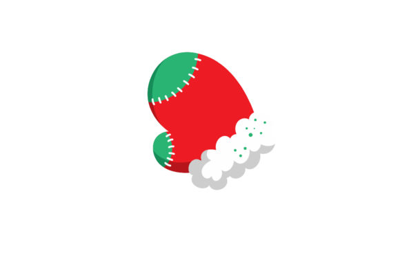 Christmas Gloves Winter Vector Graphics & Illustrations