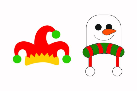 Christmas Hat Party Illustration Vector Review
