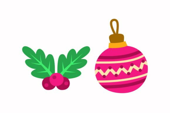 Christmas Holly Berries Graphics: Festive Illustrations