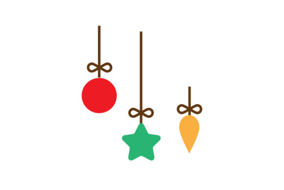 Christmas Illustration Ornaments Asset: Graphics Review