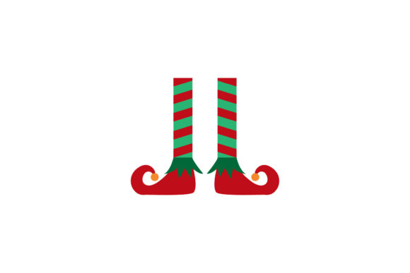 Christmas Illustration Shoes Asset: Editorial Graphics Review