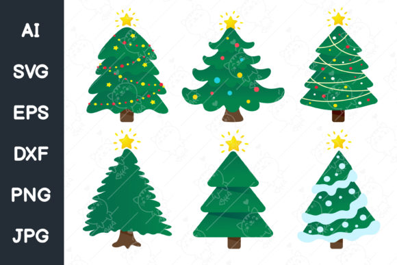 Christmas Tree Design SVG: Graphics & Illustrations Review