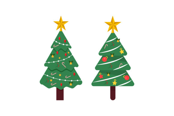 Christmas Tree Graphics & Illustrations for Festive Branding