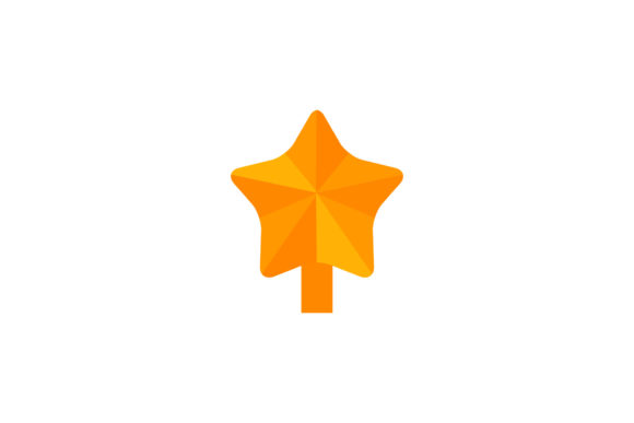 Christmas Tree Topper Star Vectors: Graphics & Illustrations