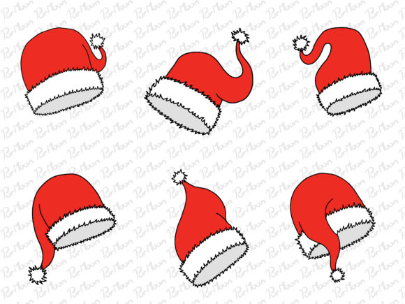 Hats Christmas Graphics and Illustrations Review
